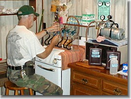 Altamaha River water quality lab (Jack Sandow)